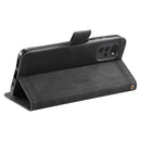 For Motorola Moto G22 Splicing Leather Phone Case(Black)