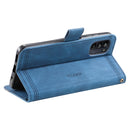 For Motorola Moto G52 Splicing Leather Phone Case(Blue)
