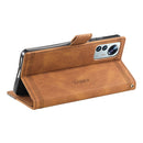 For Xiaomi 12 Pro / 12S Pro Splicing Leather Phone Case(Brown)