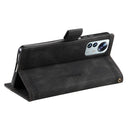 For Xiaomi 12 Pro / 12S Pro Splicing Leather Phone Case(Black)