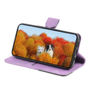 For Xiaomi 12 Pro / 12S Pro Splicing Leather Phone Case(Purple)