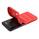For Xiaomi Poco M4 Pro 4G Magic Shield TPU + Flannel Phone Case(Wine Red)