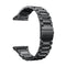 For FITBIT Ionic Stainless Steel Watch Band(Black)