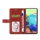 For Motorola Moto G82 Y Stitching Horizontal Flip Leather Phone Case(Brown)