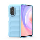 For Huawei Nova 9 SE/Honor 50 SE Magic Shield TPU + Flannel Phone Case(Light Blue)