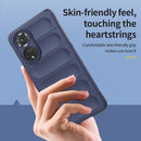 For Huawei Nova 9 SE/Honor 50 SE Magic Shield TPU + Flannel Phone Case(Light Blue)