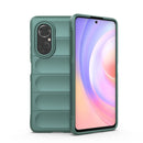 For Huawei Nova 9 SE/Honor 50 SE Magic Shield TPU + Flannel Phone Case(Dark Green)