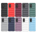 For Huawei Nova 9 SE/Honor 50 SE Magic Shield TPU + Flannel Phone Case(Black)