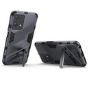 For OnePlus Nord CE 2 Lite 5G/Realme 9 Pro Punk Armor 2 in 1 Shockproof Phone Case with Invisible Holder(Grey)