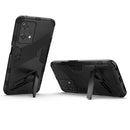 For OnePlus Nord CE 2 Lite 5G/Realme 9 Pro Punk Armor 2 in 1 Shockproof Phone Case with Invisible Holder(Black)