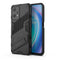 For OnePlus Nord CE 2 Lite 5G/Realme 9 Pro Punk Armor 2 in 1 Shockproof Phone Case with Invisible Holder(Black)