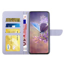 For Motorola Moto G82 Skin Feel Butterfly Peony Embossed Leather Phone Case(Purple)