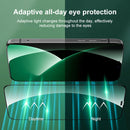 For iPhone 13 mini Green Light Eye Protection Tempered Glass Film