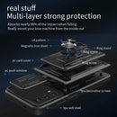 For Motorola Edge 20 Pro Sliding Camshield TPU+PC Phone Case with Card Slot(Dark Green)