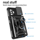 For Xiaomi Poco F4 GT / Redmi K50 Gaming Sliding Camera Cover Design TPU+PC Phone Case(Green)