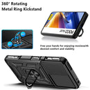 For Xiaomi Poco F4 GT / Redmi K50 Gaming Sliding Camera Cover Design TPU+PC Phone Case(Green)