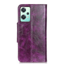 For OnePlus Nord CE 2 Lite 5G Crazy Horse Texture 6-Card Slots Leather Phone Case(Purple)