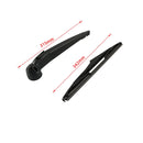 A6892 Car Rear Windshield Wiper Arm Blade Assembly 68002490AB for Jeep Wrangler JK 2007-2018