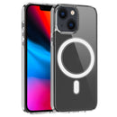 Magsafe Clear Acrylic PC +TPU Phone Case For iPhone 14 Max (Transparent)