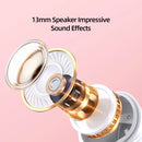 USAMS BU12 TWS Half In-Ear Bluetooth 5.1 Wireless Earphones(White)