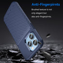 Thunderbolt Shockproof TPU Phone Case For iPhone 14 Max (Blue)
