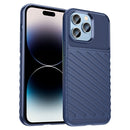 For iPhone 14 Pro Thunderbolt Shockproof TPU Phone Case (Blue)