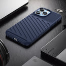 For iPhone 14 Pro Thunderbolt Shockproof TPU Phone Case (Blue)