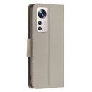 For Xiaomi 12 Lite Litchi Texture Pure Color Leather Phone Case(Grey)