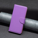 For Xiaomi 12 Lite Litchi Texture Pure Color Leather Phone Case(Purple)