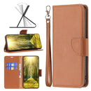 For Xiaomi 12 Lite Litchi Texture Pure Color Leather Phone Case(Brown)