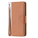 For Xiaomi 12 Lite Litchi Texture Pure Color Leather Phone Case(Brown)