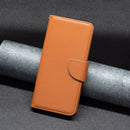For Xiaomi 12 Lite Litchi Texture Pure Color Leather Phone Case(Brown)