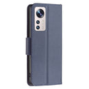 For Xiaomi 12 Lite Litchi Texture Pure Color Leather Phone Case(Blue)
