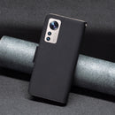 For Xiaomi 12 Lite Litchi Texture Pure Color Leather Phone Case(Black)