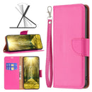 For Xiaomi 12 Lite Litchi Texture Pure Color Leather Phone Case(Rose Red)