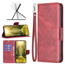 For Motorola Moto E32 4G / Moto E32s Lambskin Texture Pure Color Leather Phone Case(Red)