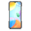 For Xiaomi Redmi 10C 4G Global Tire Texture TPU + PC Phone Case with Holder(White)