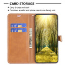 For Xiaomi 12 Lite Color Block Denim Texture Leather Phone Case(Purple)