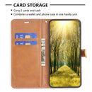 For Xiaomi 12 Lite Color Block Denim Texture Leather Phone Case(Red)