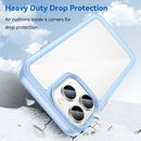 For iPhone 14 Pro Max Colorful Series Acrylic + TPU Phone Case (Blue)