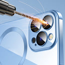 For iPhone 13 Pro MagSafe Magnetic Phone Case with Lens Film (Transparent)