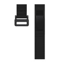 22mm Hook And Loop Fastener Nylon Watch Band(Black)