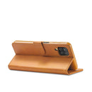 For Samsung Galaxy M53 5G LC.IMEEKE Calf Texture Leather Phone Case(Brown)