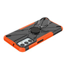 For Samsung Galaxy F23 / M23 5G Armor Bear Shockproof PC + TPU Phone Case with Ring(Orange)