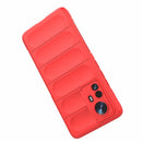 For Xiaomi 12/12 Pro Magic Shield TPU + Flannel Phone Case(Dark Grey)