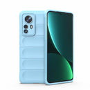 For Xiaomi 12/12 Pro Magic Shield TPU + Flannel Phone Case(Light Blue)
