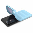 For Xiaomi 12/12 Pro Magic Shield TPU + Flannel Phone Case(Light Blue)
