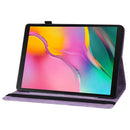 For Amazon Kindle Paperwhite 5 Big Butterfly Embossed Smart Leather Tablet Case(Purple)