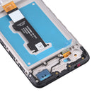 LCD Screen and Digitizer Full Assembly with Frame For Motorola Moto E40