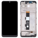 LCD Screen and Digitizer Full Assembly with Frame For Motorola G Pure